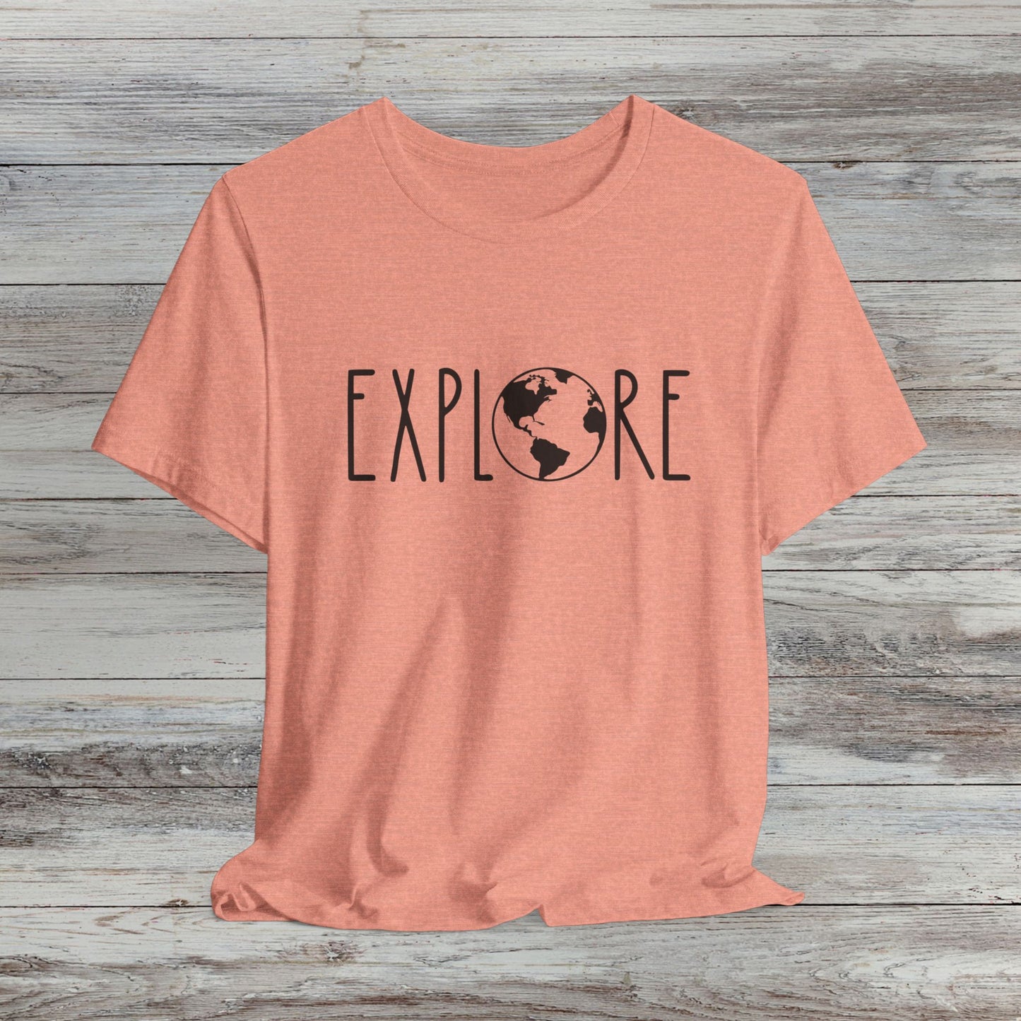 Explore the World: Minimalist T-Shirt