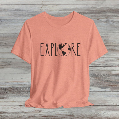 Explore the World: Minimalist T-Shirt