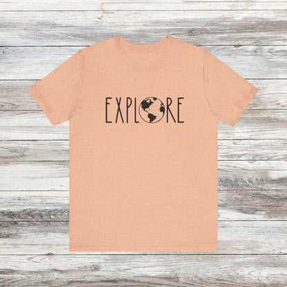 Explore the World: Minimalist T-Shirt