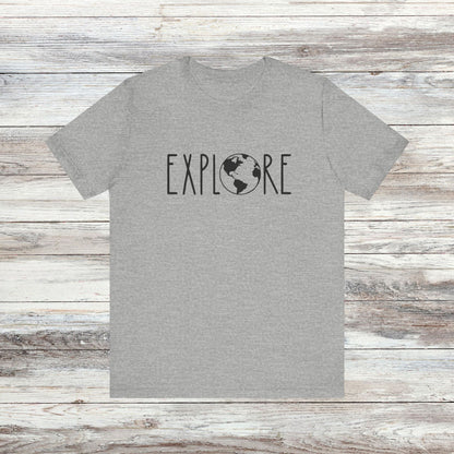 Explore the World: Minimalist T-Shirt