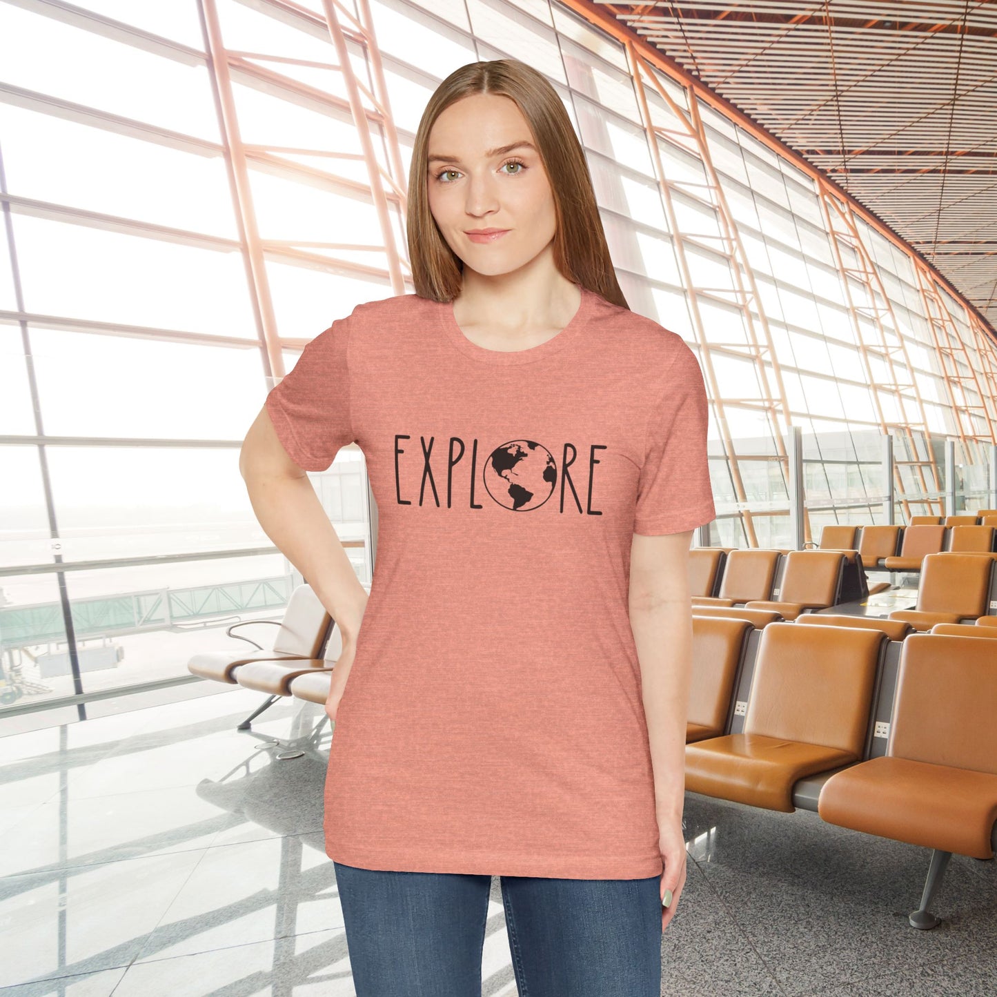 Explore the World: Minimalist T-Shirt