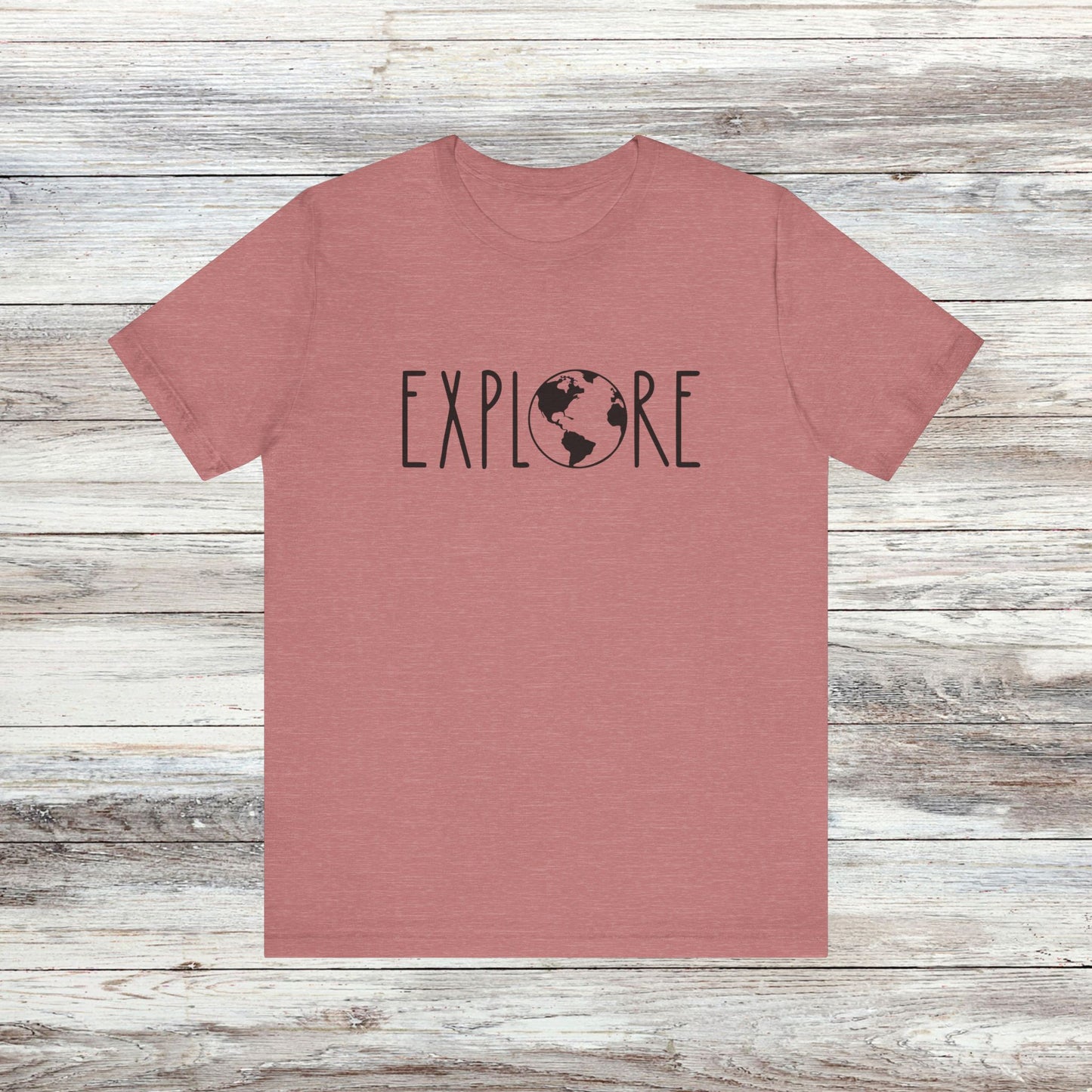 Explore the World: Minimalist T-Shirt