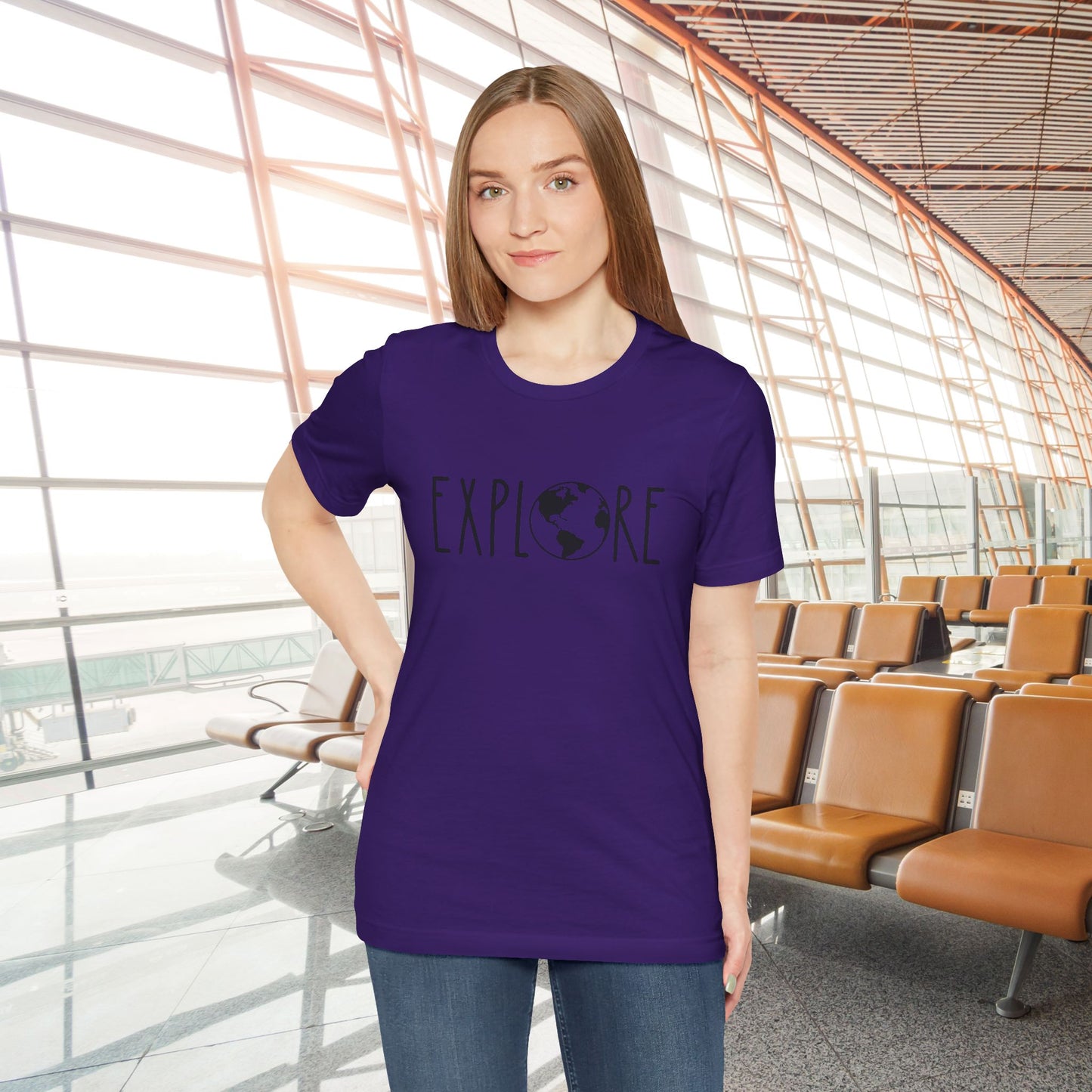 Explore the World: Minimalist T-Shirt