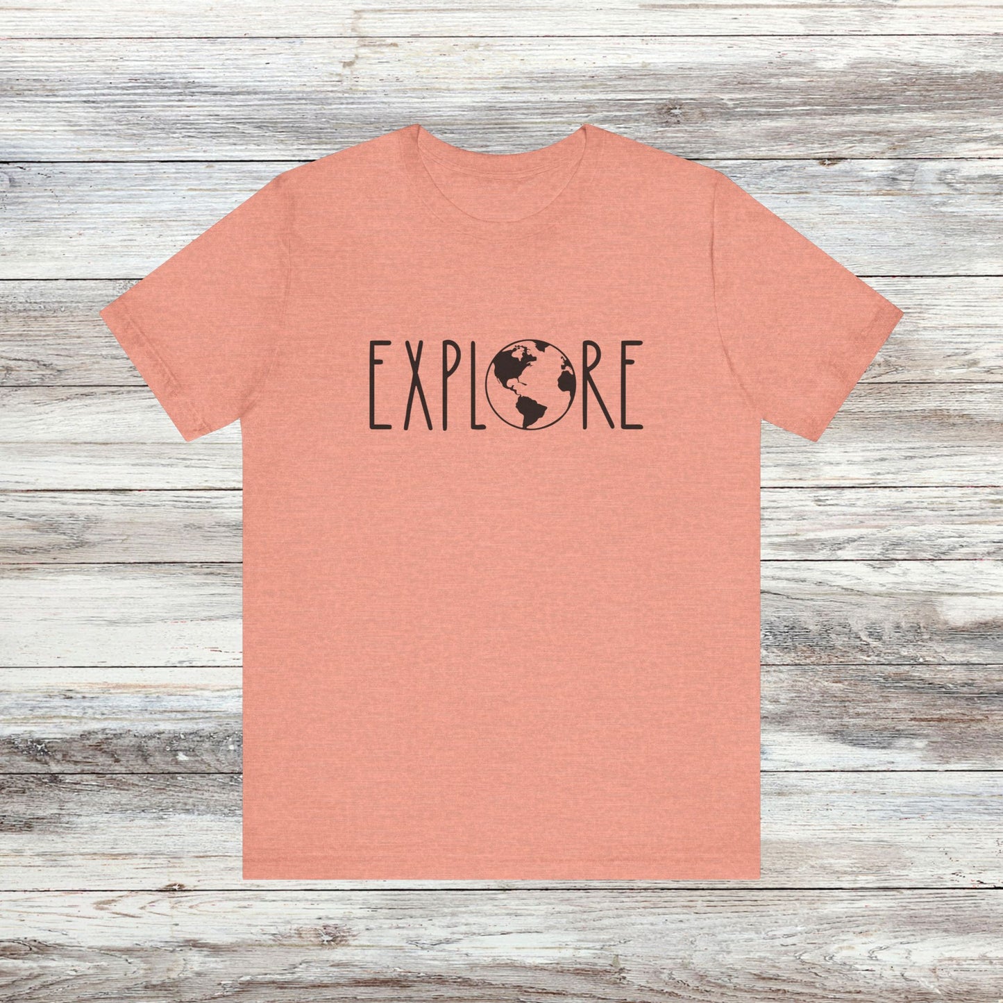 Explore the World: Minimalist T-Shirt