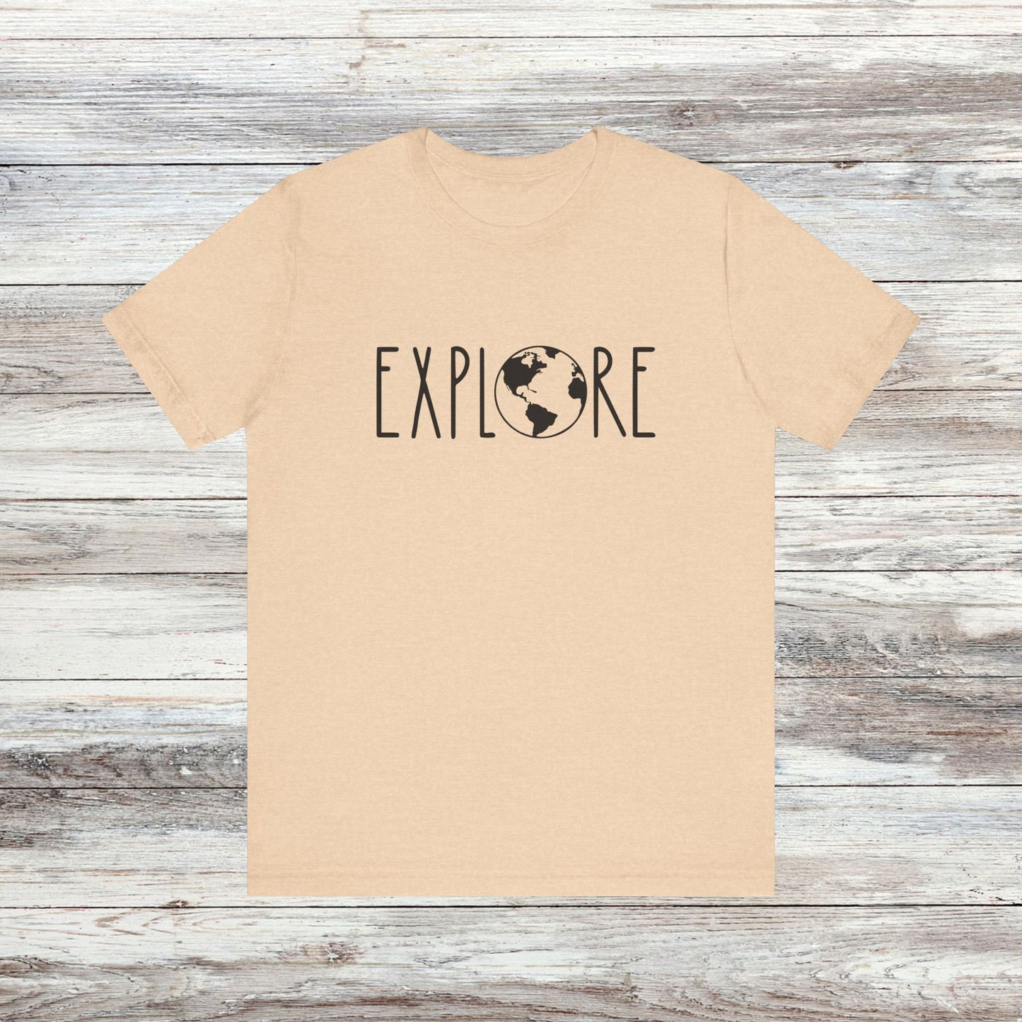 Explore the World: Minimalist T-Shirt