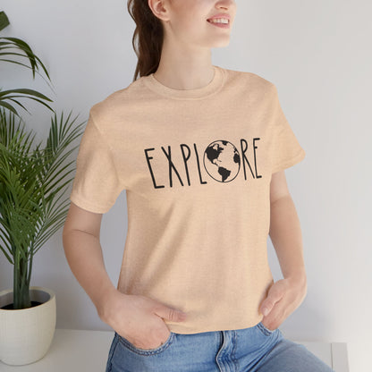 Explore the World: Minimalist T-Shirt