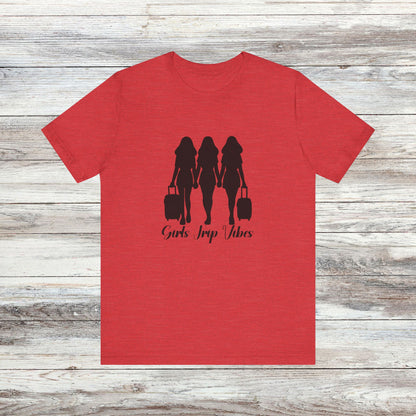 Girls Trip Vibes: Travel T-Shirt for Adventurous Friends