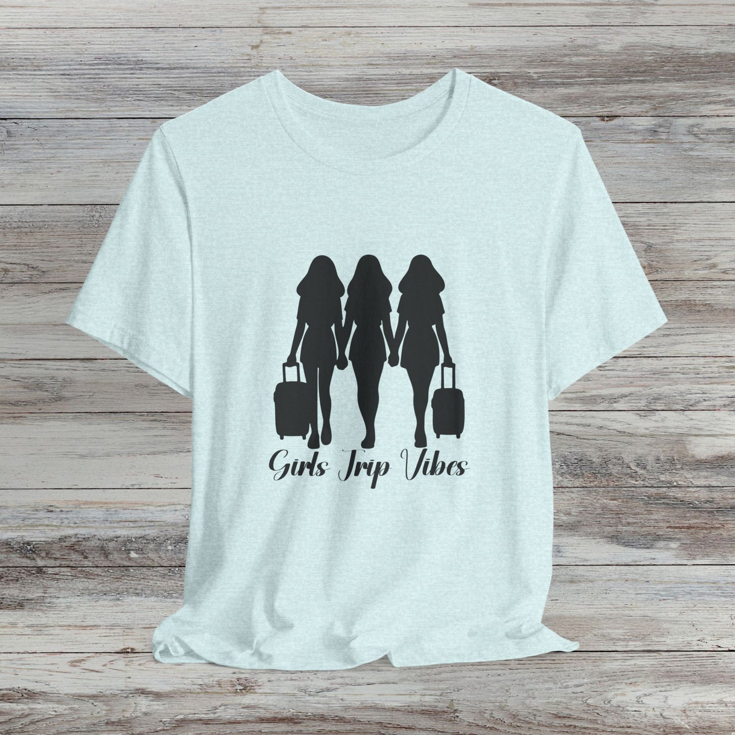 Girls Trip Vibes: Travel T-Shirt for Adventurous Friends