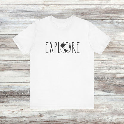 Explore the World: Minimalist T-Shirt