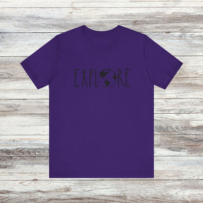 Explore the World: Minimalist T-Shirt