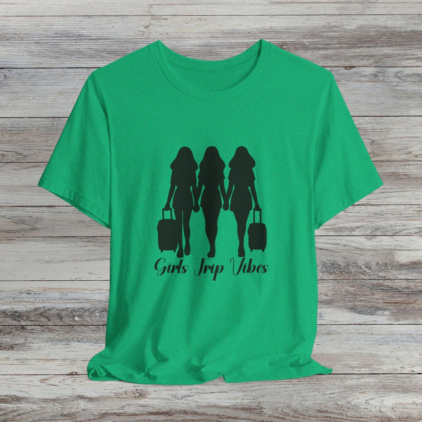 Girls Trip Vibes: Travel T-Shirt for Adventurous Friends