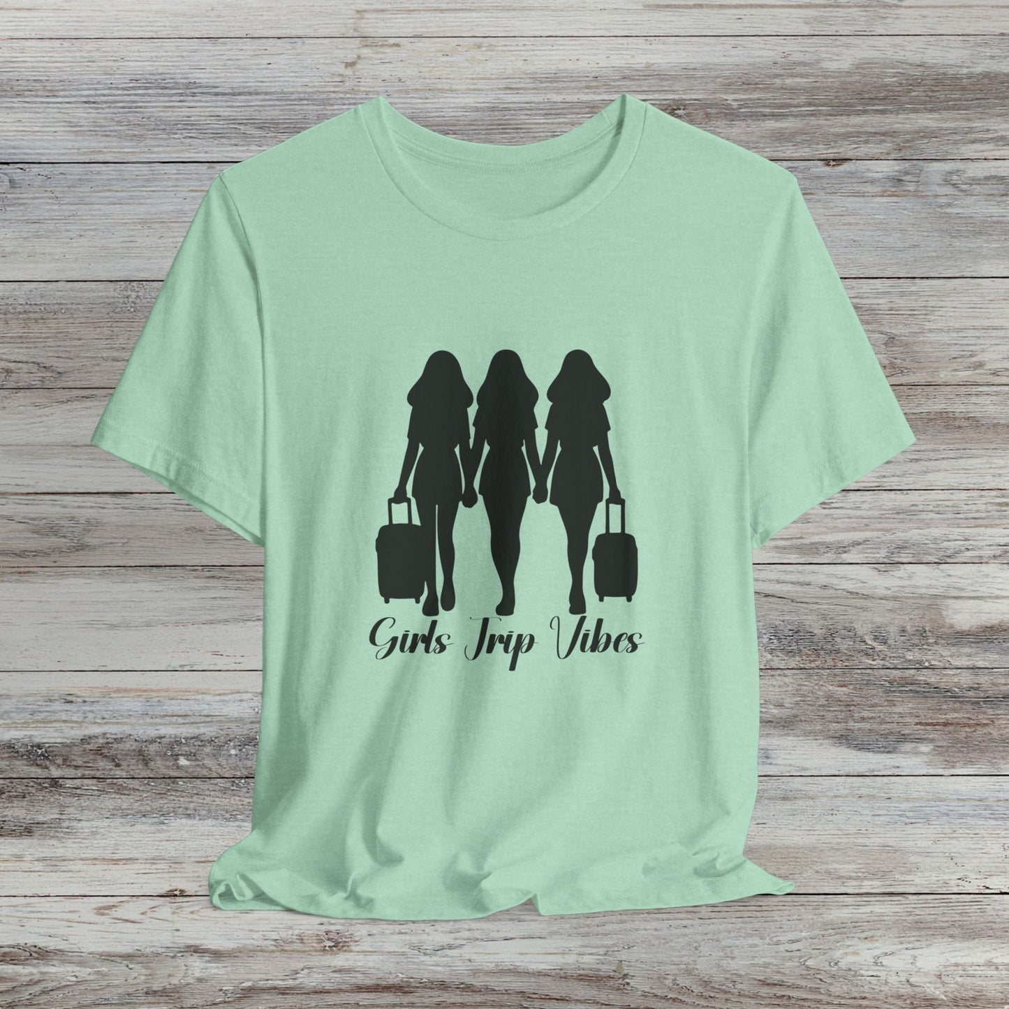 Girls Trip Vibes: Travel T-Shirt for Adventurous Friends