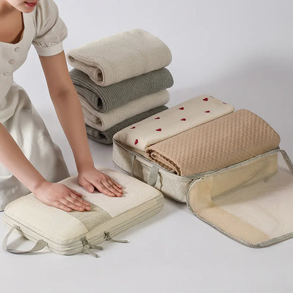 Pack Smarter, Travel Lighter: Compression Packing Cubes for Effortless Organization