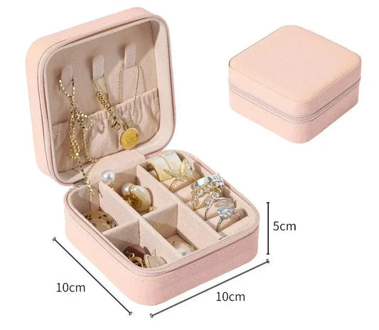 Compact Travel Jewelry Case: Effortless Organization for Your On-the-Go Essentials