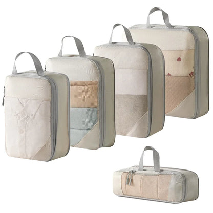 Pack Smarter, Travel Lighter: Compression Packing Cubes for Effortless Organization